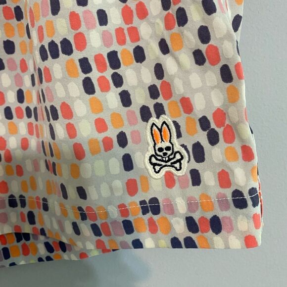 Psycho Bunny Multicolor Swim Shorts Men Size L - Picture 4 of 10